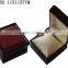 lacquer finish wooden frame velvet lining watch gift pillow box W1143