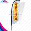 strong advertise feather outdoor and indoor banner flag