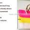 2015 silicone laides handbag woman handbag silicone hand beach bag                        
                                                Quality Choice