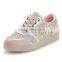 Wholesale top sale led light shoes women