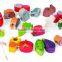 EN71 high quality wooden beads toys OEM/ODM wholesale colorful educational handmade beads toys for kids