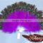 Party Supplies Type Decorative Fluffy Marabou Fan And Peacock Feather Fan For Party Decorations