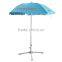 two folding out door beach umbrella parasol