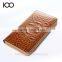 custom OEM logo genuine leather money bag Wallet factory in china guangzhou