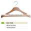 Multifunction natural wood clothes hanger