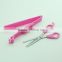 Hot Style Professional Hair Cutting Scissor With Hair Clip Bang Cut Kit