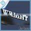 Custom chrome badge nameplate car logo