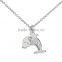 Alibaba Wholesale Sterling Silver Dolphin Pendant Necklace