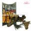 sex toys sexy toys Paddle,whip, eye mask, cuffs,collar with leash -gold Leopard Passion Line role play