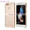 luxury Clear Crystal Chrome Side Soft TPU Case Cover For Huawei Ascend P9