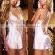 Women Lingerie Babydoll Chemise Pyjama Dress Sleepwear Nightwear Lace Satin