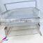 High quality customized 3 tiers decorative office desktop metal mesh magazine file organizer