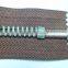 5# brass zipper gun metal zipper black nickel zipper close end zipper accessory