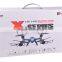 MJX X500 2.4G 2.4G 4CH 6Axis RC Quad copter With Headless Mode 3D Roll One Key Return Can With HD Camera &FPV