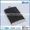 pu wrapped with customized logo hip flask HF322