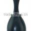 handmade black vase-shaped jewelry busts
