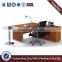 1.8 meter L shape melamine executive table office desk (HX-5DE106)