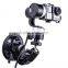 Split design 3 axis stabilization brushless gimbal.