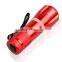 Water resistant Promotion Colorful Body 9 LED Flashlight With 9