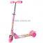 2015 hot sell products fashion model,125 PVC wheel scooter,3 flashing wheels kick scooter