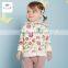 DB3298 dave bella spring new arrivel infant clothes toddler coat baby outwear hoodie wholesale baby clothes children hoddies