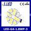 Low voltage led PCB g4 light 1.8W led g4 pin