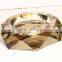 Hot Sales luxury gold color Crystal Cigar Ashtray