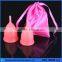 feminine hygiene 100% medical silicone lady cup menstrual cup                        
                                                Quality Choice