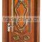 Solid wood best design flower door YHB-1211