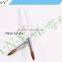 ANG Nail Art Building White Metal Handle Acrylic Brush Sable Special Heart Shape Design