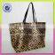 cheap paper straw bag with polyester handbags