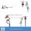 12 Guage ceiling hanger wire pre-tied with 1 1/4" pin and clip