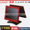 15 inch touch double screen retail pos system
