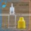 Colored Childproof Cap for 30ml Clear Square Eye Drop Bottle for Eliquid Ejuice Hot Sale Dropper Bottle With High Quality