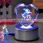 hot sale heart shape crystal music box birthday gift for sale