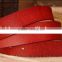 hot-selling fashion ladies and women's needle fastener with diamond red brown slim leather trousers waist belt