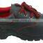 low cut safety shoes embossed leather pu sole safety shoes