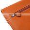 OEM logo welcome premium folio design super quality leather zipper universal bag for Apple iPad Pro
