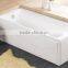 Acrylic Material Freestanding Corner Whirlpool Massage Bathtub
