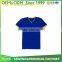 Cheap price men's 100% cotton t shirt new design mens V neck blank t shirt