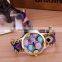 2015 new arrival fabric wristband geneva watch quartz wrist watch