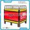 hot sale colourful portable supermarket promotion table