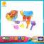 Summer toys plastic beach buckets wholesale (9 chuang)