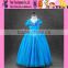 2015 factory direct elegant baby girl Princess dress long style sleeveless cheaper cinderella brand girls dresses