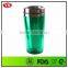 Customized 16 oz Double wall plastic travel mug with photo insert