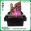 polyresin indoor small battery operated water fountain