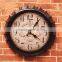 Beer cap design unique art decor metal wall clock