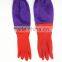 Household Waterproof Winter Glove Warm Dishwashing Glove long sleeve Rubber Glove
