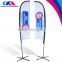 custom exhibition blade promotion feather banner