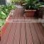 wood plastic composite outdoor decking flooring with waterproof/firefroof features